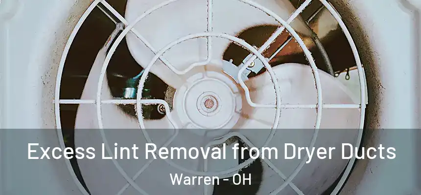 Excess Lint Removal from Dryer Ducts Warren - OH